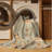 Machine Washable Tabriz Brown Area Rug-1499345336
