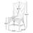 Yedinak 20.9" W Rattan Parsons Chair