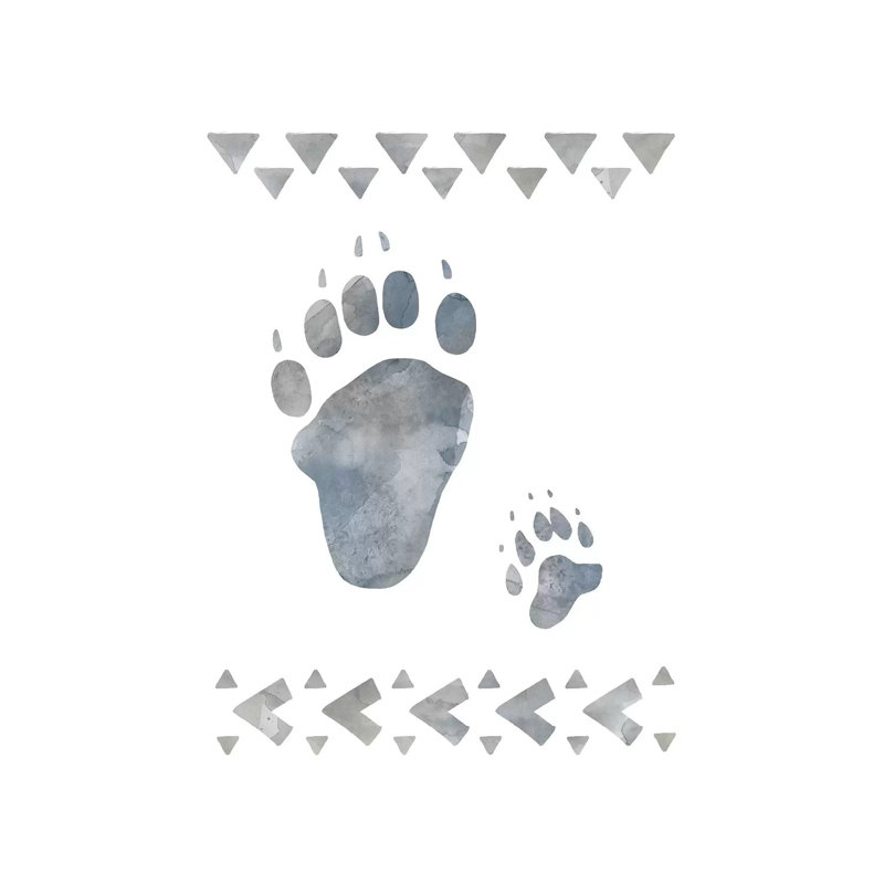 Little Man Cave Paws by Carol Robinson - Print on Canvas, Wrapped Canvas, 30.48 cm H x 45.72 cm W
