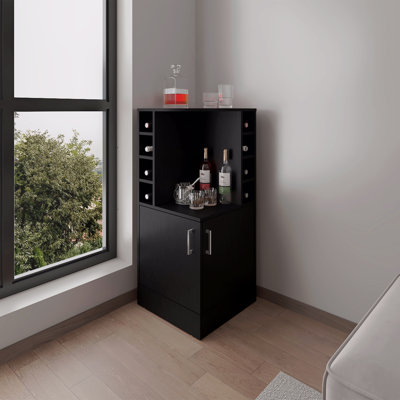 Bar, 2 portes, 8 compartiments pour bouteilles de vin