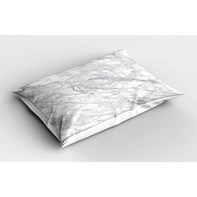 Marble Polyester Abstract Sham Set