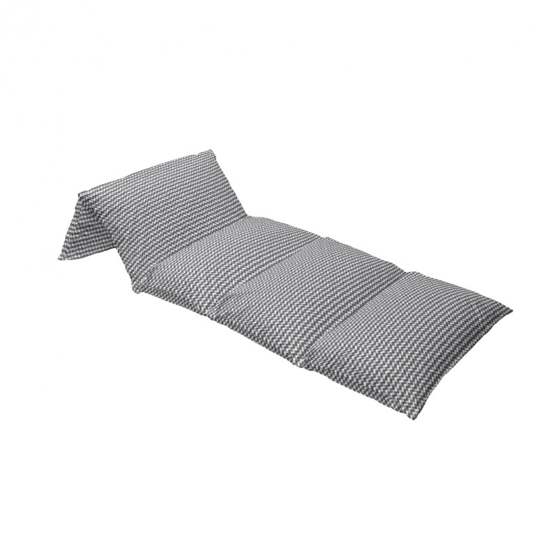 Housse de coussin d'extérieur Minimalist Gradient Wavy, H 2 po x l 36 po x P 88 po