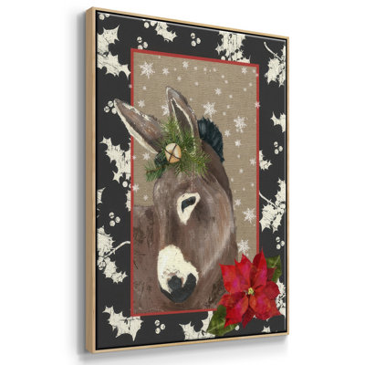 «County Christmas Farm III», toile tendue avec châssis