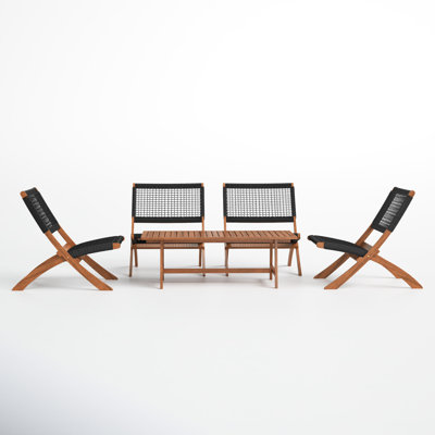 Kismet 5-Piece Armless Chairs Seating Group