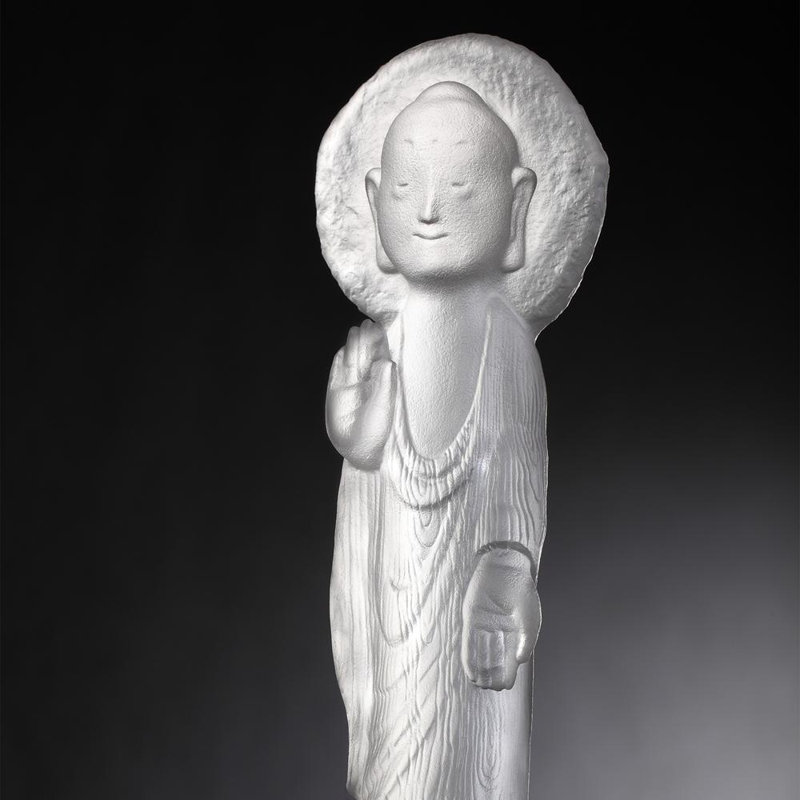 Figurine bouddha en cristal Free Mind Out of Humility