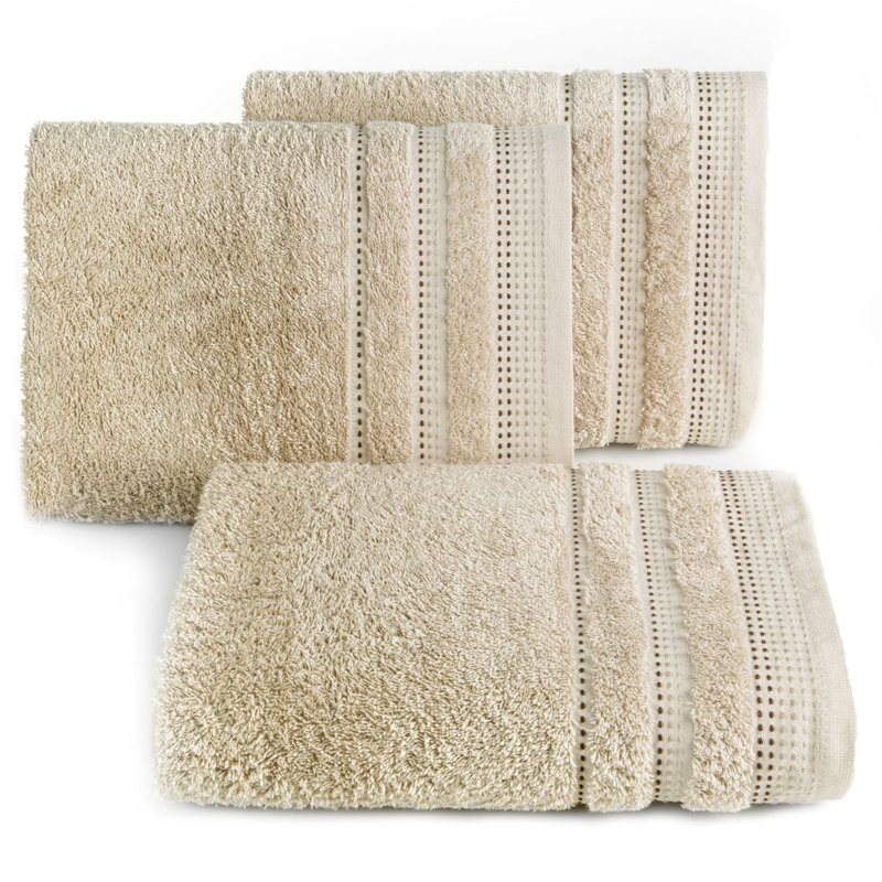 Hostnick Jacquard Hand Towel, Cream