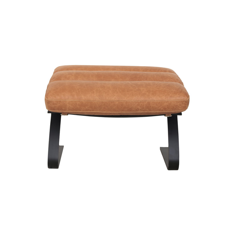 Lavello Leather Accent Stool