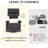   Velvet Recliner Chair,swivel Rocker Recliner,manual Swivel Chairs With Overstuffed Armsand Back,manual Ergonomic Rocking Recliner Chair For Small Living Room, Study, Rv-Gray-2002709528