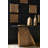Slant Console Table, Natural/Black
