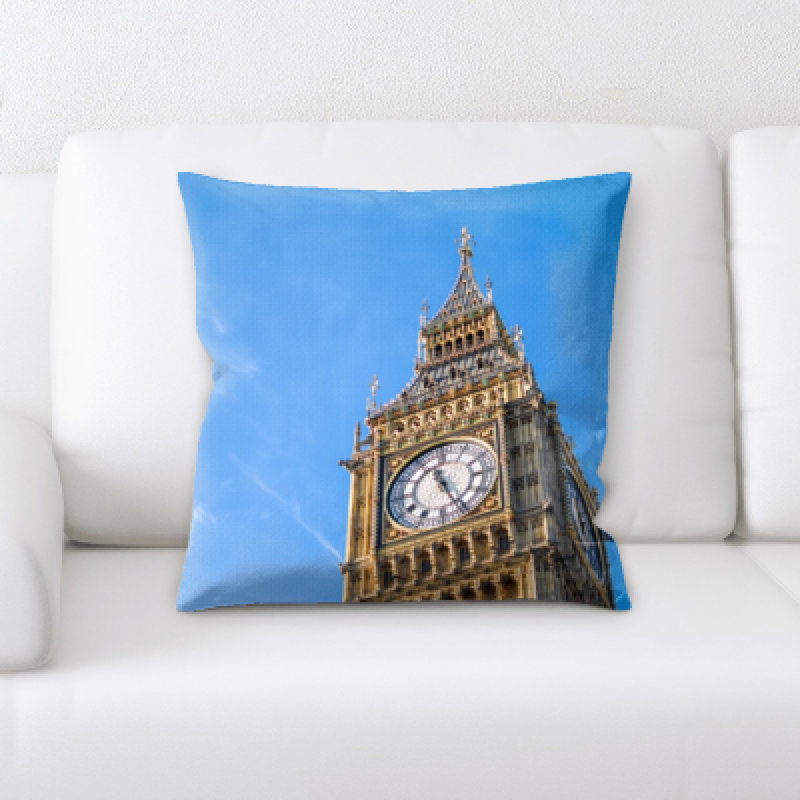 Microsuede Reversible Throw Pillow
