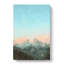 Pastel Sky Over The Mountains Of Italy In Abstract by John Audubon - Wrapped Canvas-55341355