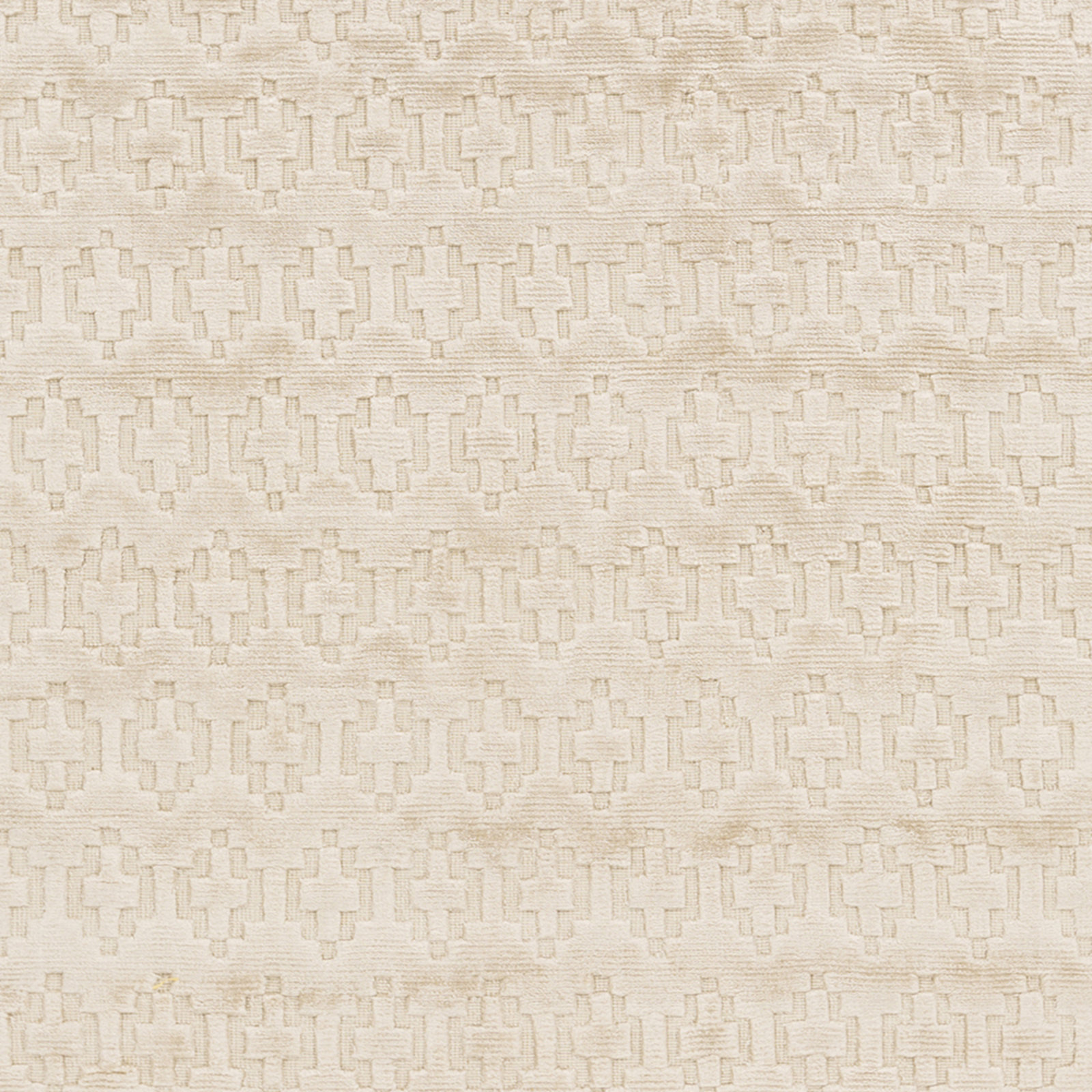 Liliana Ivory Hand-Woven Geometric Rug, 2' x 3'