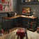 Nedyo 95.2" L Shaped Desks with Shelves, Reversible Corner Computer Desk or 2 Person Long Table