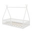 Lit simple en bois avec clôture-1728436581