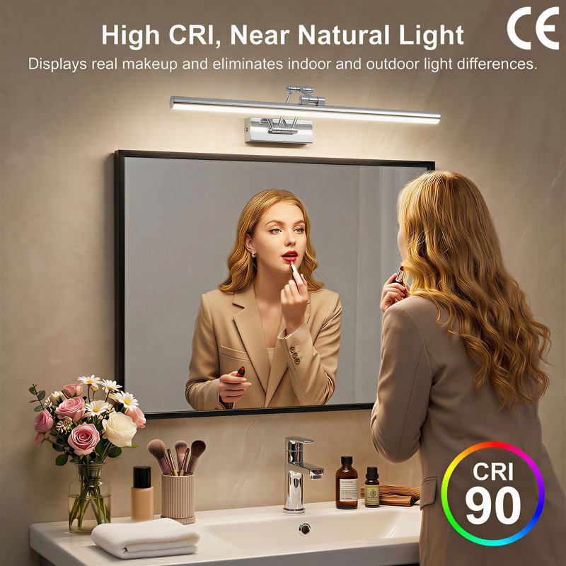 Dimmable LED Bath Bar, Chrome