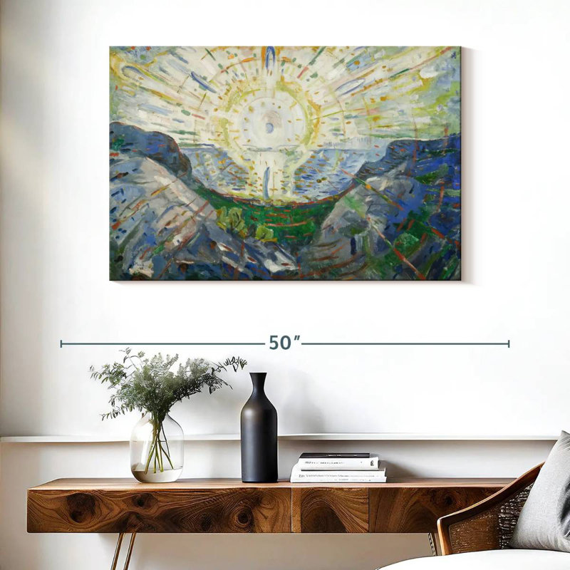 Avery le soleil 1912, H 26 po x l 39 po