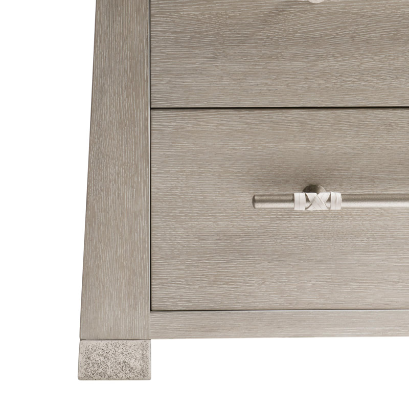 Alta 2 - Drawer Solid Wood Nightstand in Bluff