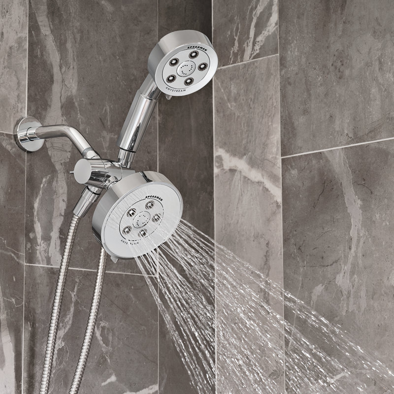 Neo Anystream 6-Spray Massage/Jet Dual Shower Head