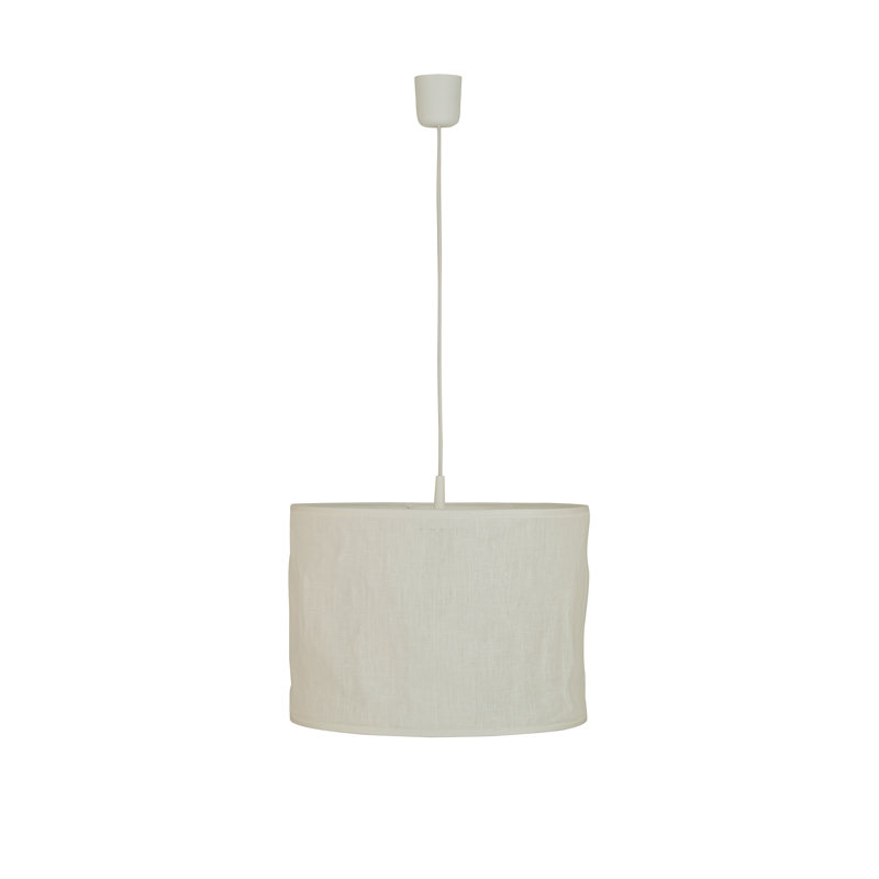 1 - Light Cylinder Pendant, White