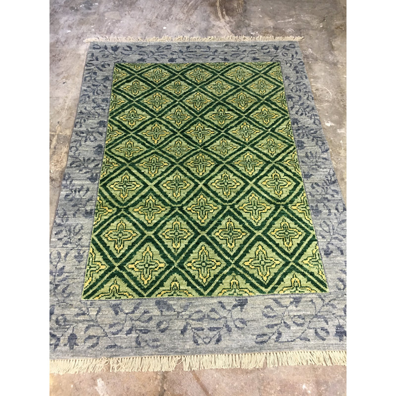 Geometric Turtle Modern 3'9" x 5'3"