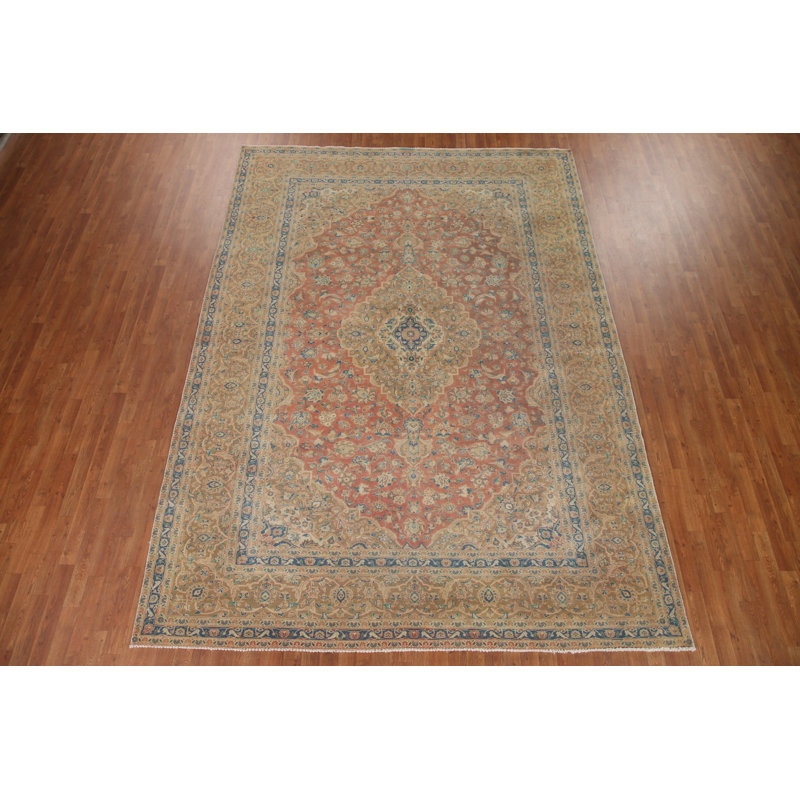 Tapis à motif vieilli 9 x 12