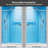 44 - 48 in. W x 71 in. H Pivot Semi-Frameless Sliding Shower Door with SGCC Tempered Glass-108624636-123398576
