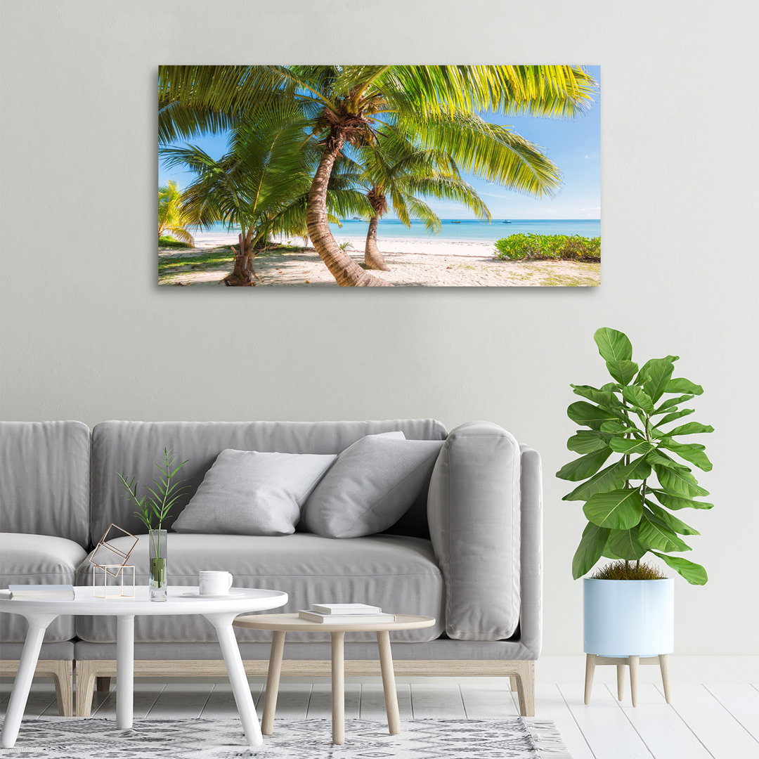 Tropical Beach - Kunstdrucke auf Segeltuch