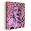 «Laughing Pop Art Woman», audacieux, portrait élégant, impression murale-979333210