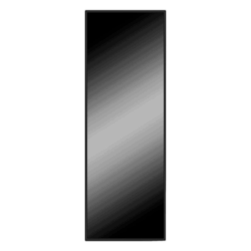 Miroir pleine longueur 64 po x 22 po, Noir, 64 po x 22 po
