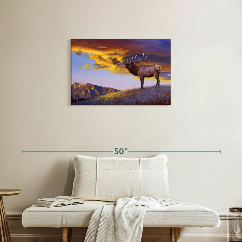 Brampt Reveille, 20" H x 30" W