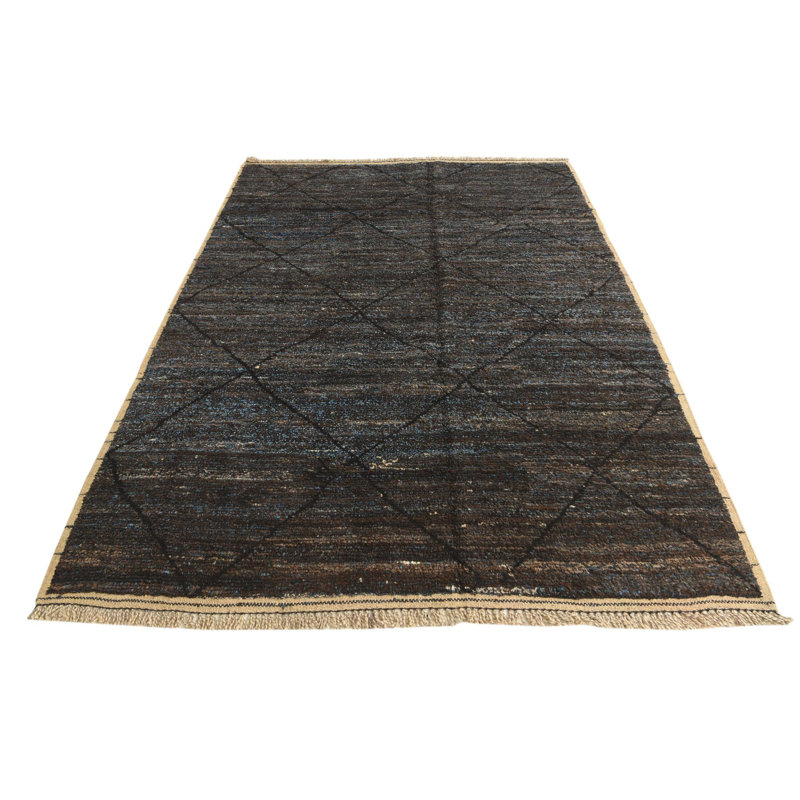 Tapis brun foncé Iraheta