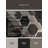 Machine Washable Penola Modern & Contemporary Geometric Shapes Rug in Gray – Gray Binding-1852048510
