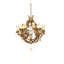 Lustre empire à intensité variable 13 lumières