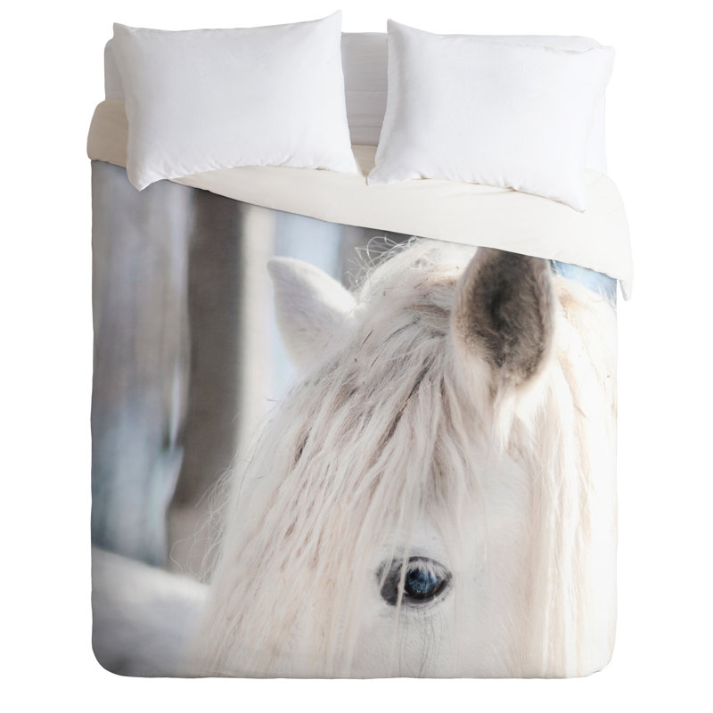 Farmhouse / Country Polyester Duvet Cover, Twin Duvet Cover +  1 Sham