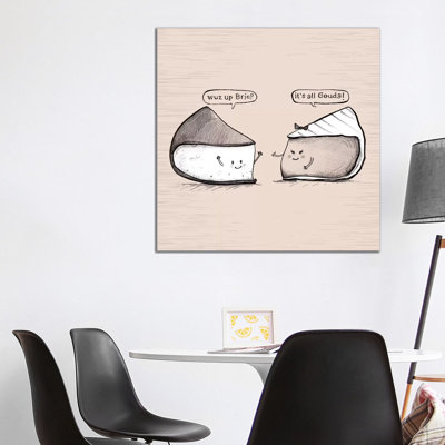 Very Punny X by Arrolynn Weiderhold - Wrapped Canvas Print