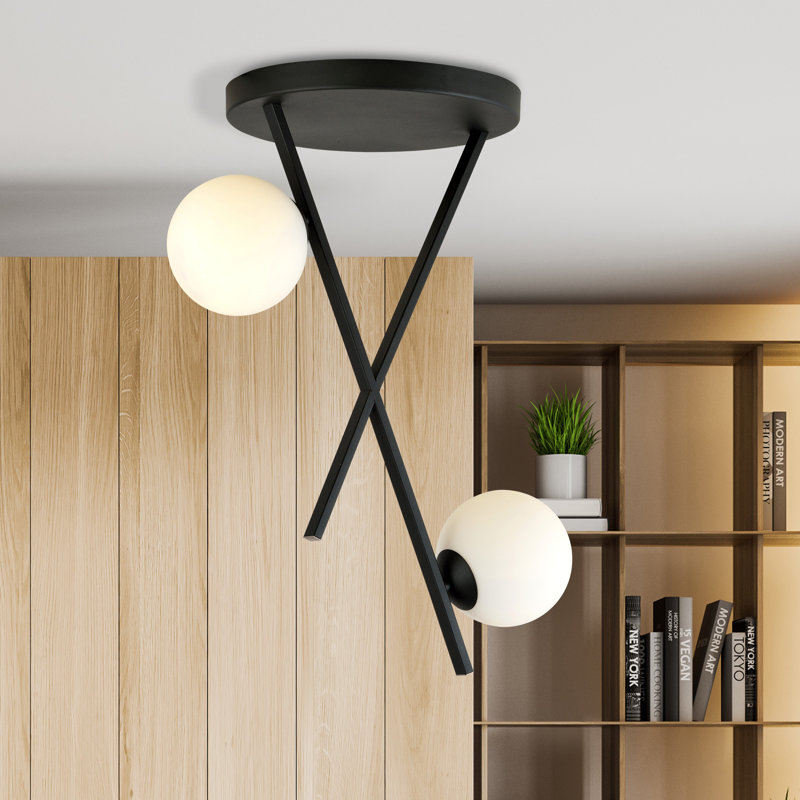Abbiss 2 - Light Unique/Statement Chandelier, White