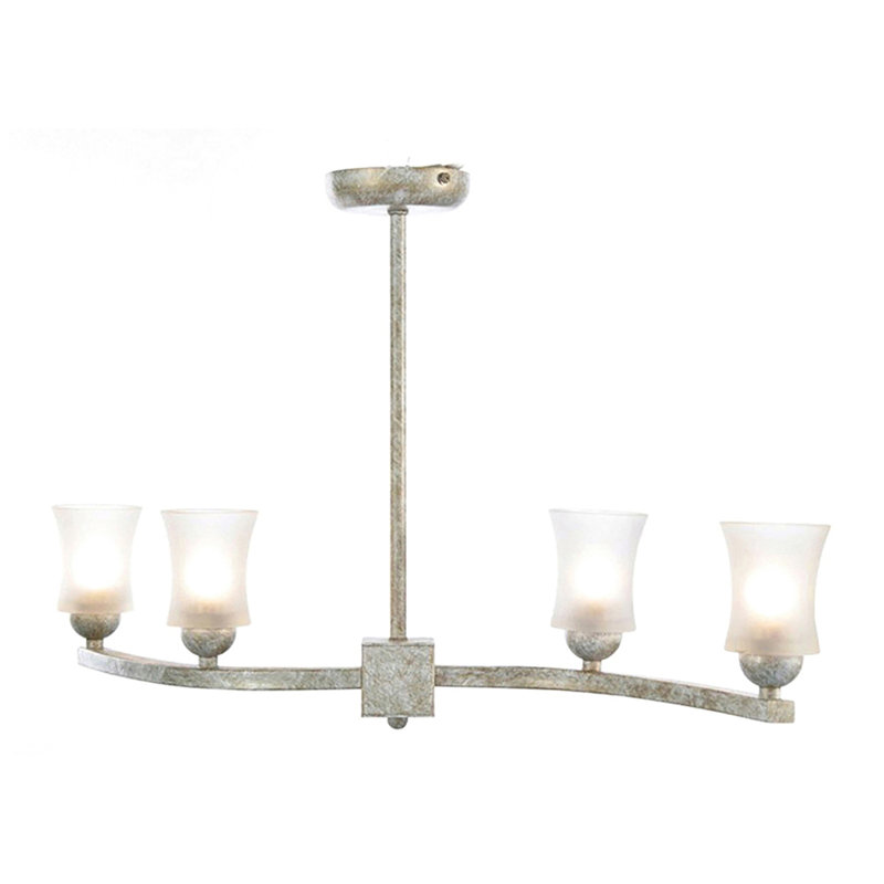 Waville Glass Semi Flush Mount
