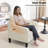 Mid-Century Accent Chairs Featuring Removable Cushions-2075942458