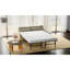 Mousse à mémoire de forme de 1 po et matelas haute densité de 3,72 po pour lit double - tissu tricoté à 100% antidérapant de 280 g / m² blanc et gris 70,54 po x 52,17 po 4,83 po-1553448281