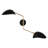 Racer Solid Brass Plug-in Swing Arm Sconce