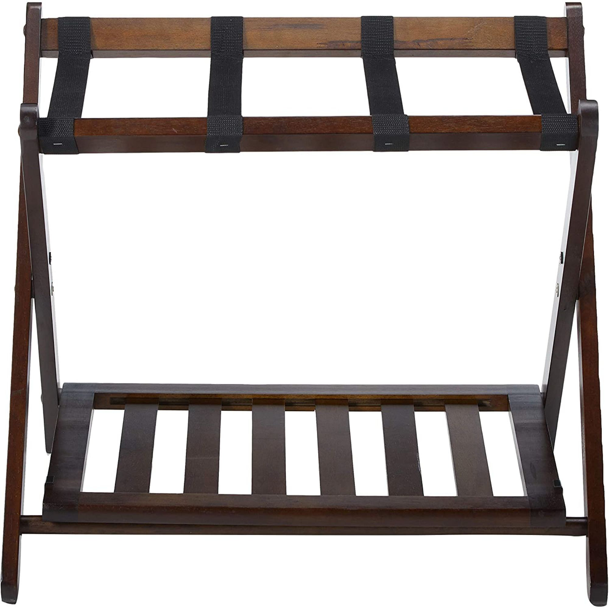 Casual Home Folding Wood Luggage Rack & Reviews | Wayfair