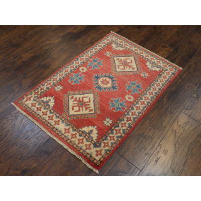One-of-a-Kind 2' X 4' Wool Area Rug in