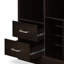 Armoire à vin Finish avec support en verre - Étagère de rangement pratique pour organiser votre collection sans effort