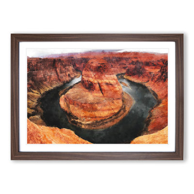 Horseshoe Bend in the Grand Canyon Vol.2 - Picture Frame Painting