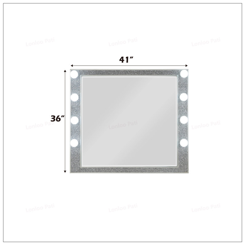 Miroir de salle de bain Sliverfluff