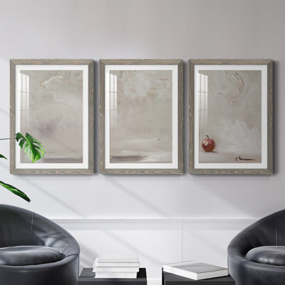 «Crabby Apple», ensemble de 3 reproductions d'art encadrées