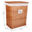 Wicker Laundry Set