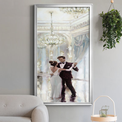 Ballroom Dancing - Peinture sur toile encadrée