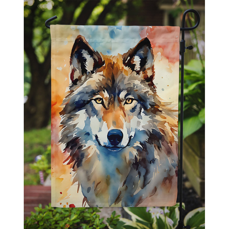 Double Sided 15.5'' H x 11.25'' W Polyester Animal Garden Flag