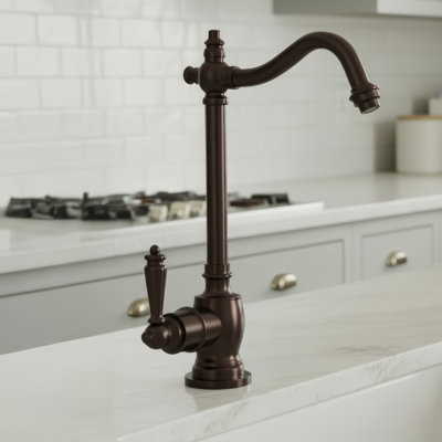 Robinet d'eau chaude instantané avec bec traditionnel Whitehaus